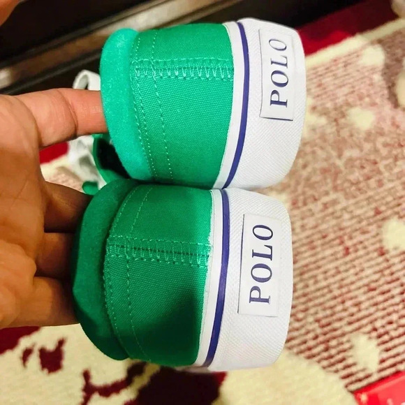 Ralph Lauren, Men's Faxon X Suede-Trim Canvas size 8.5 NEW with tags - Picture 12 of 14